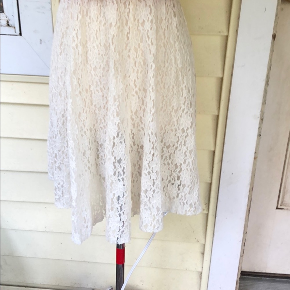 EXPRESS Elastic Waist Line Skirt, Size Medium